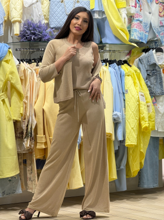 Compleu tricotat cu insertii sclipici [4]