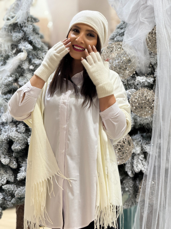 Esarfa cu imprimeu ursulet [3]