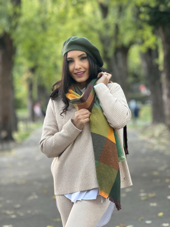 Esarfa din casmir colorata [2]