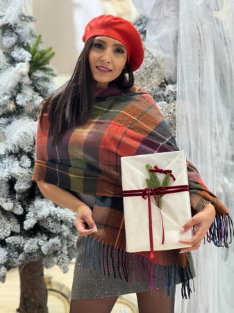 Accesorii de dama - Esarfa in carouri