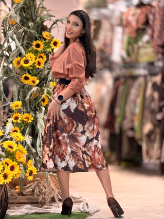 Fusta cu imprimeu floral [3]