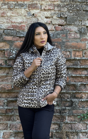 Geci si jachete - Geaca animal print