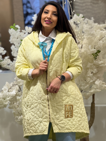 Geaca lunga hope cu imprimeu floral [1]