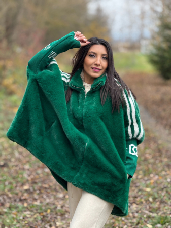 Haina din blana ecologica si dunga pe mana [6]