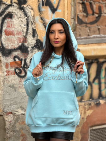 Hanorac my luxe cu gluga si lantisor [8]