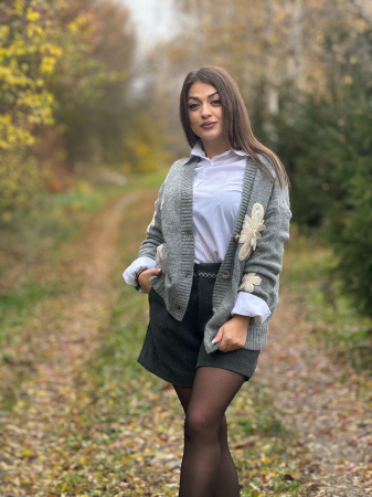 Jacheta cu flori brodate [4]