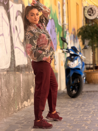 Jacheta cu flori roz [6]