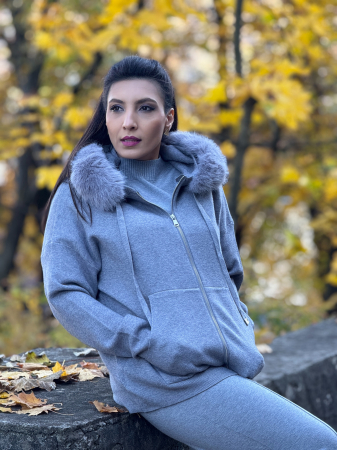 Jacheta cu gluga cu blanita [4]