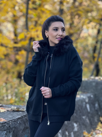 Jacheta cu gluga cu blanita [2]