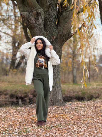 Jacheta cu gluga si blanita [1]