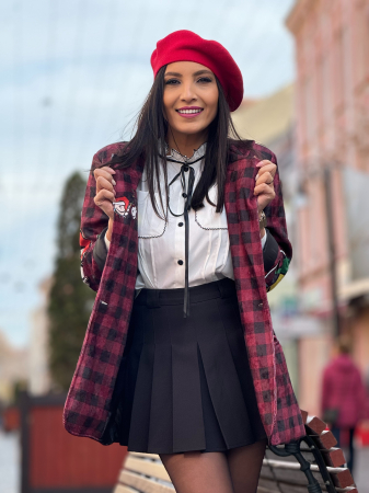 Jacheta cu imprimeu snoopy christmas [4]