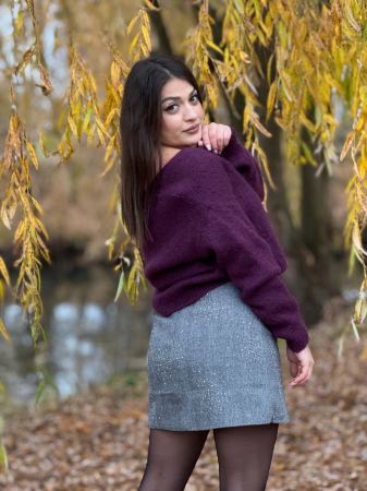 Jacheta cu nasturi din mohair [3]