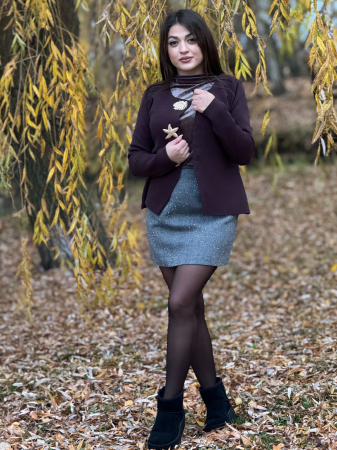 Noutati - Jacheta cu nasturi mari decorativi