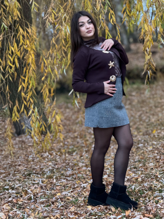 Jacheta cu nasturi mari decorativi [2]