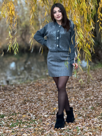 Jacheta cu paiete si nasturi [1]