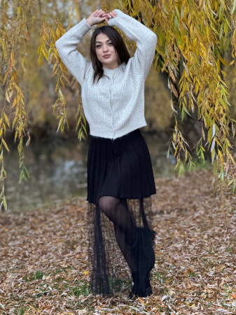 Jacheta cu paiete si nasturi [3]