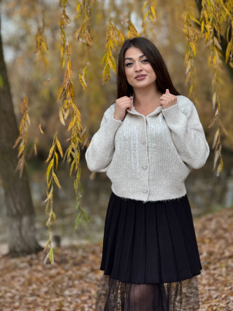 Noutati - Jacheta cu paiete si nasturi