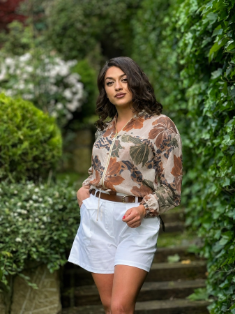 COLECTIA DE TOAMNA - Jacheta cu print floral