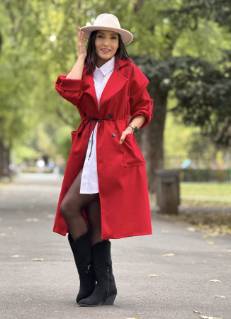 Jacheta cu snur in talie [0]