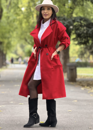 Jacheta cu snur in talie [2]