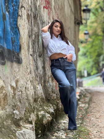 Jeans cu detalii stralucitoare [1]
