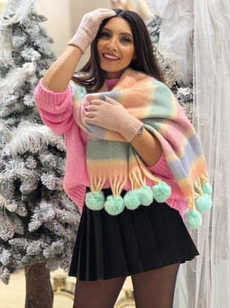 CADOURI DE CRACIUN - Manusi cu insertii sclipici