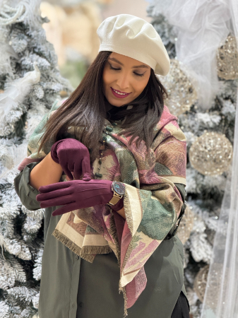 CADOURI DE CRACIUN - Manusi din piele intoarsa