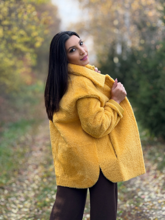 Palton scurt cu buzunare [5]