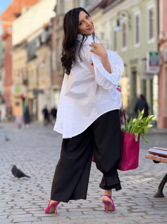 Pantaloni cu floare [4]