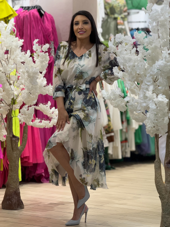 Rochie cu anchior si flori [4]