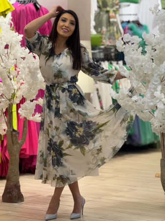 Rochie cu anchior si flori [5]