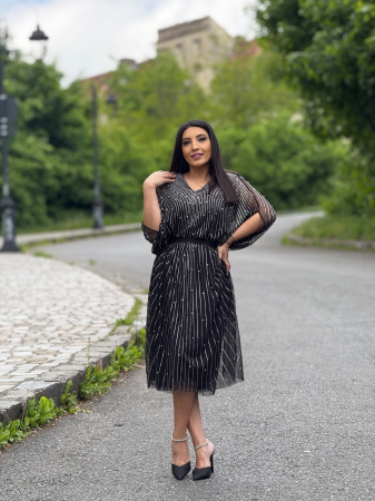 Rochie cu anchior si pietricele aplicate [5]
