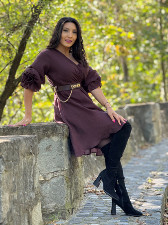 Rochie cu anchior si trandafiri [3]