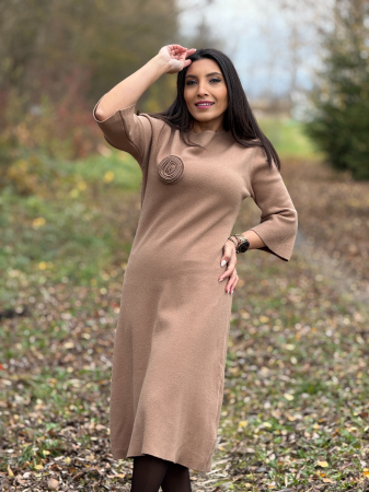 Promotii - Rochie cu brosa floare