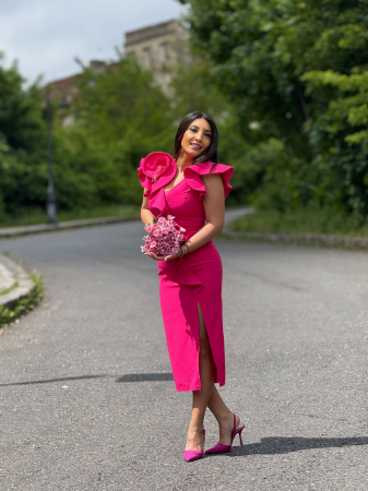 Rochie cu floare mare si anchior [2]