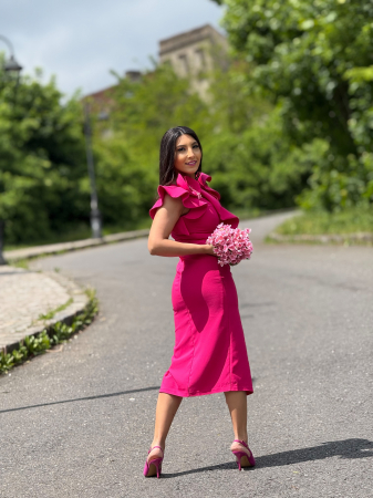 Rochie cu floare mare si anchior [5]