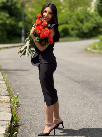 Rochie cu floare mare si anchior [3]