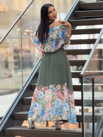 Rochie cu imprimeu floral [3]