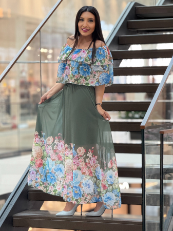 Rochie cu imprimeu floral [2]