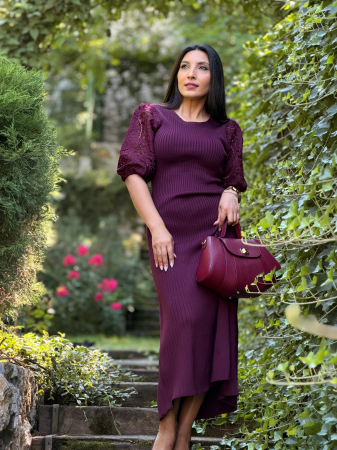 Rochie cu maneca deosebita bufanta [5]
