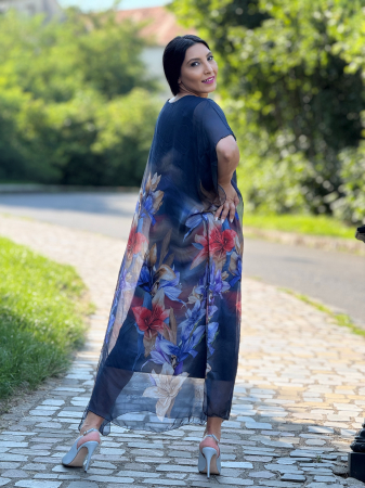 Rochie din matase cu crin [5]