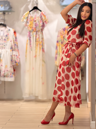 Rochie din voal cu buline [5]