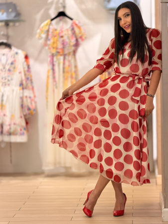 Rochie din voal cu buline [6]