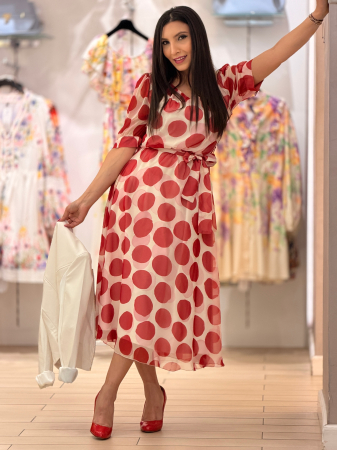 Rochie din voal cu buline [7]