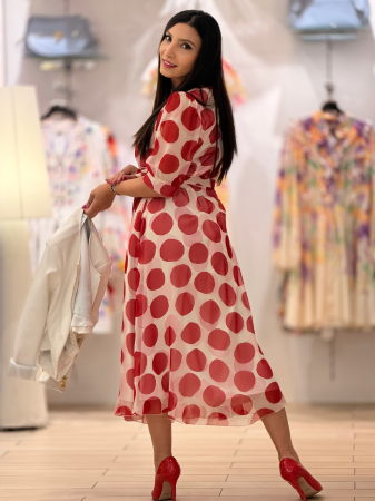 Rochie din voal cu buline [10]