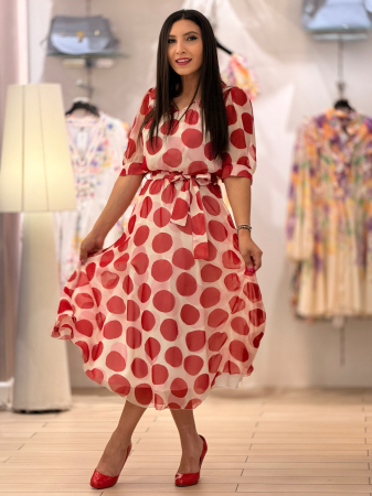 Rochie din voal cu buline [3]