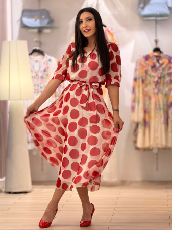 Rochie din voal cu buline [4]
