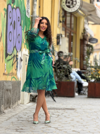 Rochie din voal cu snur [1]