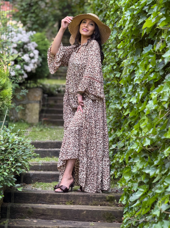 Rochie lejera cu imprimeu leopard [1]