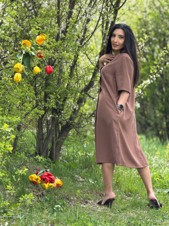 Rochie lejera cu nasturi decorativi [5]